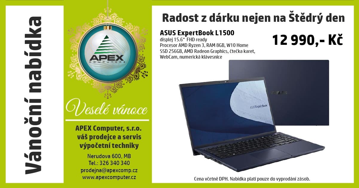 Vánoční nabídka | APEX Computer